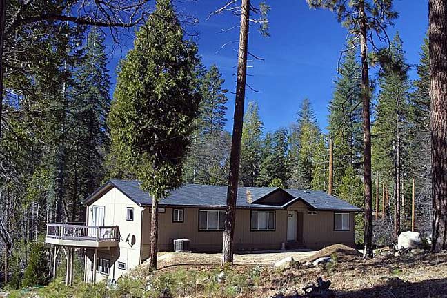 Front of home.