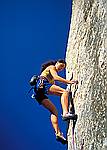 The lieback on chips ahoy, cookie cliff, climber is daniela, location yosemite valley