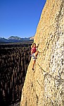 cry in time again, karine in tuolumne meadows, yosemite climbing