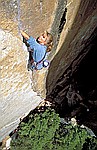 jamming up outer limits, karine in yosemite park