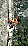 rock climbing in yosemite, sue on wheat thin, cookie cliff