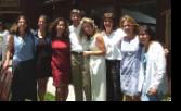 having fun at yosemite wedding